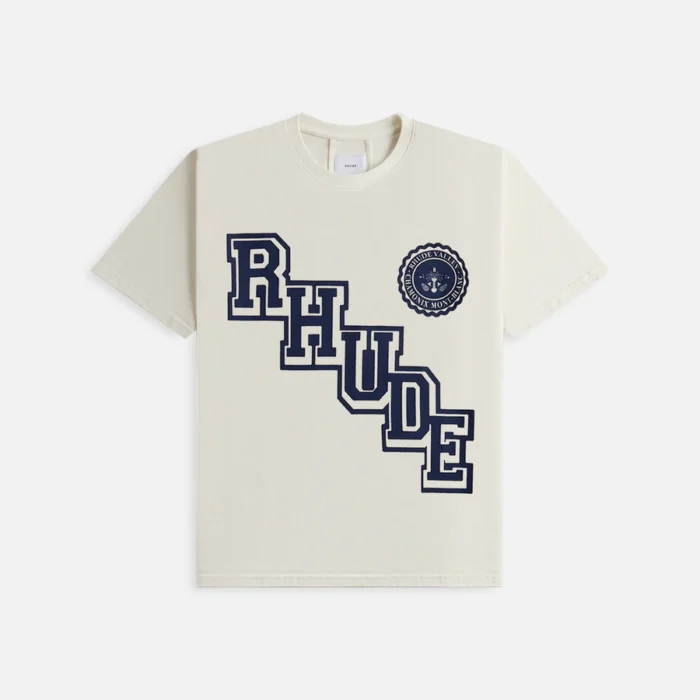 Rhude Collegiate Crest Tee