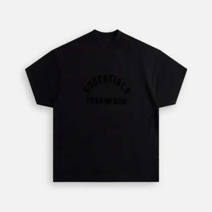 Curved logo Essentials Crewneck Kith T-Shirt