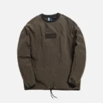 L/S Crinkle Nylon Johnson Kith Sweatshirt